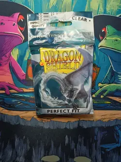 Dragon Shield Perfect Fit Inner Card Sleeves (100 Clear Sleeves) MTG & Pokemon - Image 1