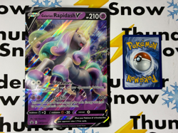 JUMBO Galarian Rapidash V Oversized Promo Card #SWSH111 Holo Pokemon *4a - Image 1