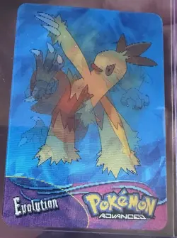 Pokemon Advanced 2004 Panini Lenticular Action Card 2 Torchic-Combusken-Blaziken - Image 2