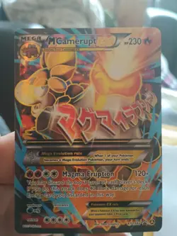 Pokemon Mega Ex Full Art Cards M Camerupt & M Altaria & M Glalie - Image 3