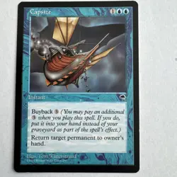 MTG Capsize Tempest Magic 1997 NM - Image 1