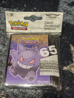 Pokemon TCG Ultra Pro Deck Protector Sleeves - Gengar 65 ct. Pack NEW SEALED! - Image 1