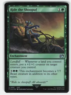Ride the Shoopuf 197 Magic FINAL FANTASY Foil *NM* - Image 1