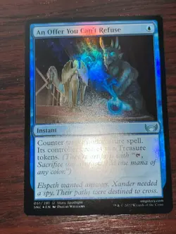 1x FOIL AN OFFER YOU CAN'T REFUSE - New Capenna - MTG - Magic the Gathering - Image 1
