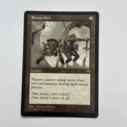 Static Orb - Magic the Gathering MtG - Tempest - MP - Image 1