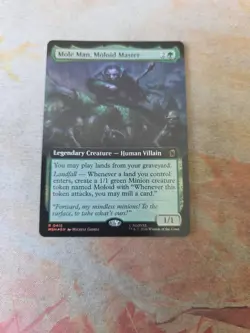 Mole Man, Moloid Master Extended Art FOIL Marvel's Super Heroes MTG NM - Image 1