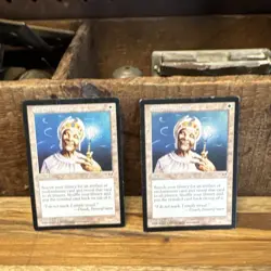 Wizards of the Coast Magic: The Gathering Mirage 1996 Enlightened Tutor x2 White - Image 1