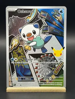 Oshawott MEP051 First Partner's Promo Near Mint Pokemon TCG - Image 1