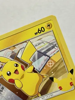 Pikachu 25/25 (LP) Non Holo McDonald’s 25th Anniversary Pokemon Card TCG - Image 3