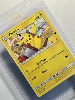 Pikachu 25/25 (LP) Non Holo McDonald’s 25th Anniversary Pokemon Card TCG - Image 4