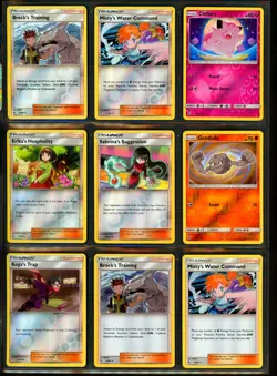 2019 Pokemon HIDDEN FATES Set Sun & Moon Series HOLO Rare REVERSE FOIL Cards Lot - Image 3