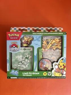 Pokemon TCG World Championship Deck Anaheim 2025 Gholdengo Ex Factory Sealed - Image 1