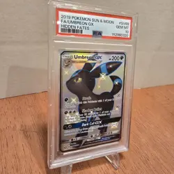 POKEMON UMBREON GX HIDDEN FATES #SV69 FA PSA 10 - Image 4
