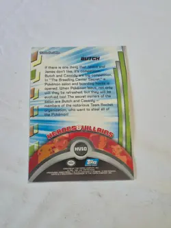Butch #156 Topps Trading Cards Series 3 Blue Label Pokemon Near Mint - Image 2