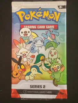 Pokemon First Partner Illustration Collection Series 2 Sealed Pack & Stickers - Image 1