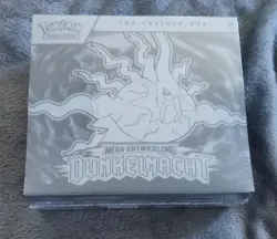 Pokemon Top-Trainer-Box Mega-Entwicklung Dunkelnacht Deutsch ab 6+ TCG - Image 1
