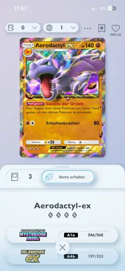 DIGITALE KARTEN - Pokemon Pocket TCG - 4 Diamanten "EX" Große Auswahl [Deutsch] - Image 2