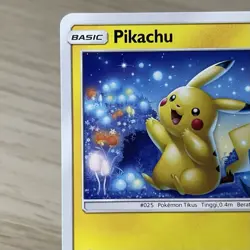 Pokemon TCG Pikachu 172/SM-P Toys Kingdom Promo Indonesian Exclusive Near Mint - Image 3