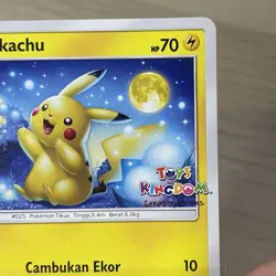 Pokemon TCG Pikachu 172/SM-P Toys Kingdom Promo Indonesian Exclusive Near Mint - Image 4