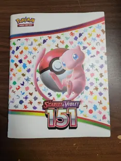 Pokemon Scarlet & Violet English Master Set Mostly Complete With Binder 326/360 - Image 1