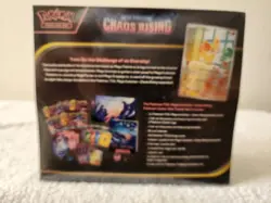 Pokemon Center Chaos Rising Elite Trainer Box SEALED - Very Slight Damage - Image 2