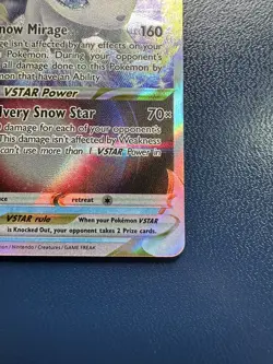 Alolan Vulpix VSTAR 034/195 Holo - Pokemon Silver Tempest NM - Image 4