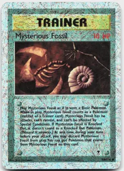 Mysterious Fossil 109/110 Common Legendary Collection Pokemon Reverse Holo HP - Image 1