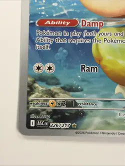Pokemon Psyduck 226/217 Illustration Rare IR Ascended Heroes PSA 10 Worthy - Image 5