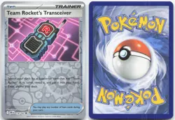 TEAM ROCKET'S TRANSCEIVER 178/182 Destined Rivals Pokemon Reverse Holo NM - Image 3
