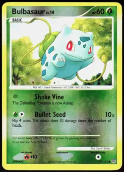 Bulbasaur 77 Secret Wonders - Reverse Holo Pokemon LP (Common) - Image 1