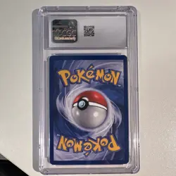 CGC 8.5 Team Rocket's Meowth Black Star Promo #18 Holo Pokemon League 2000 - Image 2