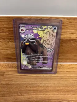 Pokemon TCG: Arvens Mabosstiff Ex 218/182 Destined Rivals Full Art NM - Image 1