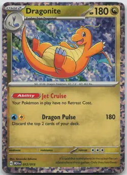 Dragonite 012/015 Holo Promo McDonald's Promos 2024 Pokemon NM/M - Image 1