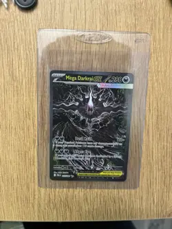Mega Darkrai ex 116/084 Pitch Black Special Illustration Rare Pokemon English - Image 1
