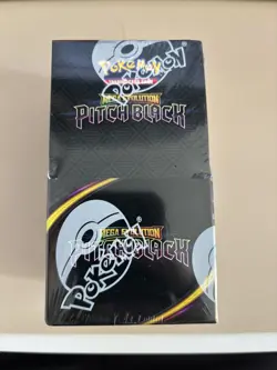 Pokemon TCG Pitch Black HALF BOOSTER BOX (18 Packs) BRAND NEW SEALED - Image 1