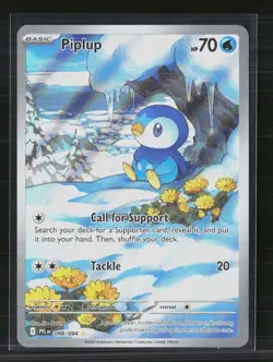 Pokemon 2025 Phantasmal Flames Piplup #98/94 - Image 1