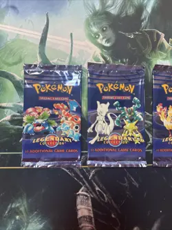 Pokemon Legendary Collection EMPTY Booster Packs ONLY x4 76930961865 - Image 2