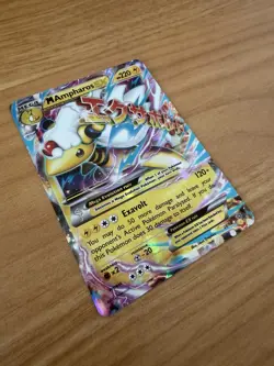 Pokemon M Ampharos EX 28/98 XY Ancient Origins Near Mint NM - Image 2