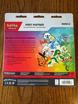 NEW - Pokemon First Partner Illustration Collection Series 2 Sealed - Image 2