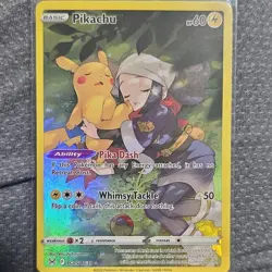 Pikachu TG05/TG30 Lost Origin Trainer Gallery Ultra Rare Holo EN 2022 - Image 1