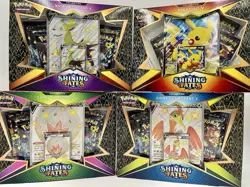 Pokemon Trading Card Game - Shining Fates Collection lot - Four Total Boxes New - Image 1