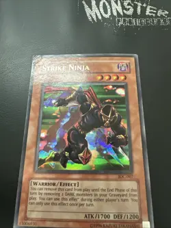 YUGIOH STRIKE NINJA ULTRA RARE IOC-007 PLAYED - Image 2