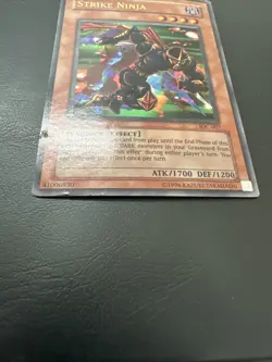 YUGIOH STRIKE NINJA ULTRA RARE IOC-007 PLAYED - Image 3