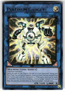Platinum Gadget (Ultra Rare) RA05-EN054 Rarity Collection 5 Yu-Gi-Oh NM - Image 1