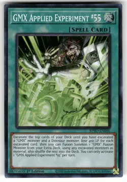 GMX Applied Experiment #55 BPRO-EN096 Super Rare Burst Protocol Yu-Gi-Oh NM - Image 1