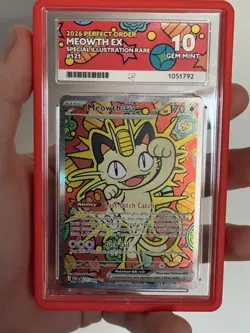 Ace 10 Meowth ex 121/088 Perfect Order SIR - Image 1