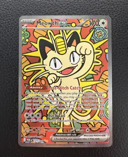 Meowth ex 121/088 - Perfect Order SIR - NM - Image 1