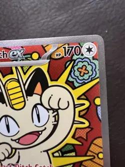 Meowth EX - 121/088/ - SIR - Perfect Order - Pokemon Card - Near Mint - Image 4