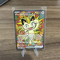 Meowth ex 121/088 Perfect Order SIR Pokemon TCG English (NM/M) - Image 1