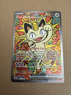 Meowth ex 121/088 Perfect Order SIR English pack Fresh NM - Image 1